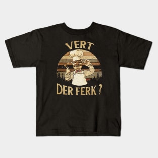 Swedish Chef VINTAGE Kids T-Shirt